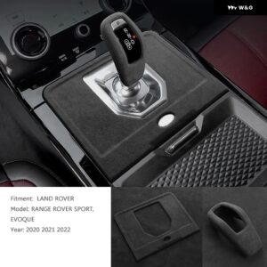 ランドローバー レンジローバー スポーツ EVOQUE 2020 2021 2022 ギアレバースティックシフトハンドルシースシェル N ベースカバ - Black Kit