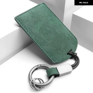 BMW 汎用 車 NFC カードキーバッグ カバー ケースアルカンタラレザー 高級 CARKEYS ポーチレクサス トヨタ テスラ IM - 1