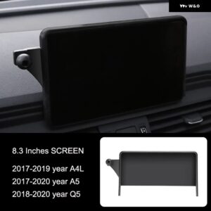 アウディ 専用車中央 制御 ナビゲーション画面電話ホルダー ブラケット A4 A5 Q5 2017-23 - 8.3 Inch A4L A5 Q5
