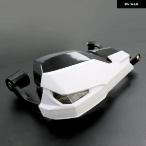 BMW LED オートバイ ハンドル フロント シールド ハンドガード F800GS/R1200GS LC/ADV には信号灯と デイタイム ランニング ランプが - Whait