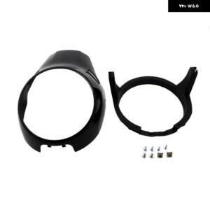 BMW オートバイ ヘッドライト フェアリング フロントガラス マウントキット 付き R NINE T URBAN GS 2017 2018 2019 - black3