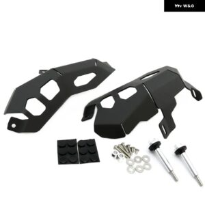 BMW R1200GS シリンダー ヘッド ガード プロテクター カバー ADVENTURE 2014 2015 2017 - Complete Black