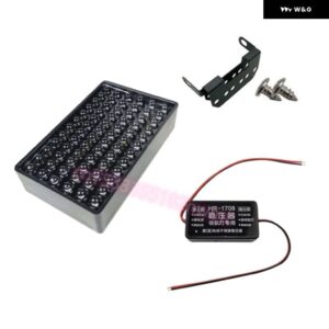 BMW 12V F1 スタイル 72 LED リアディフューザー スポイラー LED ブレーキライトバンパー カバー パイロットランプ ベンツ VW 汎用 車