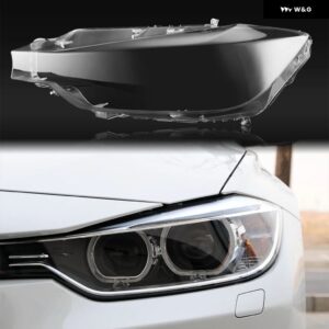 BMW ヘッドライト カバー ヘッドライト シェル クリアカバー ランプシェード ヘッドランプ シェル F30 F31 3シリーズ 2013-16 - Left
