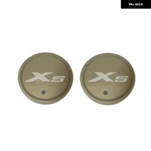 BMW 発光水カップコースターホルダー 7 カラフルな USB 充電 LED ムードライト X5 E53 E70 F15 G05 - 2pcs for X5