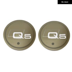 アウディ 7 カラフルな USB ロゴ LED ムードライトカップ発光コースターホルダー Q5 FYB クワトロ - 2pcs for Q5