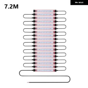 ボルボ 24V LED 点滅トラック周囲光ルーフバンパー ドアランプトレーラートラックキャラバン 装飾 バントラック - 7-2m, 24v　red　light