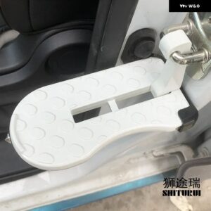 ボルボ 2IN1 折りたたみ車車両折りたたみ踏み台玄関先 XC60 XC40 XC70 V60 V40 XC クラシック S60 XC90 - pure　white