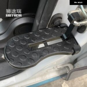 ボルボ 2IN1 折りたたみ車車両折りたたみ踏み台玄関先 XC60 XC40 XC70 V60 V40 XC クラシック S60 XC90 - black2