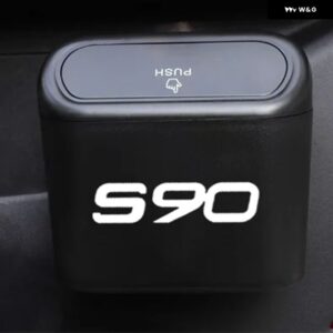 ボルボ プラスチック ゴミ箱 S60 XC90 V40 V50 V60 V70 S80 S90 V90 C30 C70 XC70 XC60 XC40 AWD T6 - s90, 500mL-1L