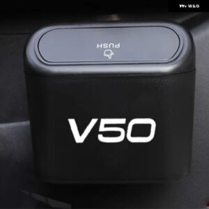 ボルボ プラスチック ゴミ箱 S60 XC90 V40 V50 V60 V70 S80 S90 V90 C30 C70 XC70 XC60 XC40 AWD T6 - v50, 500mL-1L