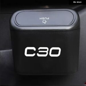 ボルボ プラスチック ゴミ箱 S60 XC90 V40 V50 V60 V70 S80 S90 V90 C30 C70 XC70 XC60 XC40 AWD T6 - c30, 500mL-1L