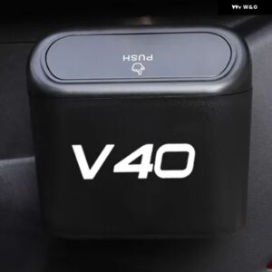 ボルボ プラスチック ゴミ箱 S60 XC90 V40 V50 V60 V70 S80 S90 V90 C30 C70 XC70 XC60 XC40 AWD T6 - v40, 500mL-1L