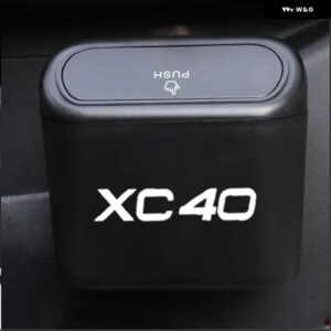 ボルボ プラスチック ゴミ箱 S60 XC90 V40 V50 V60 V70 S80 S90 V90 C30 C70 XC70 XC60 XC40 AWD T6 - xc40, 500mL-1L