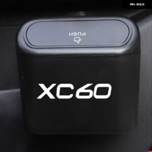 ボルボ プラスチック ゴミ箱 S60 XC90 V40 V50 V60 V70 S80 S90 V90 C30 C70 XC70 XC60 XC40 AWD T6 - xc60, 500mL-1L