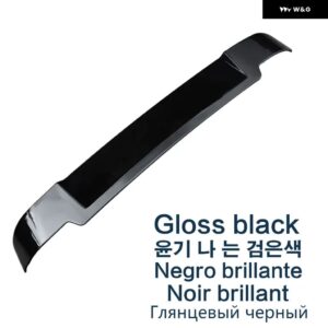 ランドローバー ルーフ スポイラー カーボン表面リア トランク ウイング ABS 素材テール スポイラー ディフェンダー 90 110 2020-24 - Gloss Black