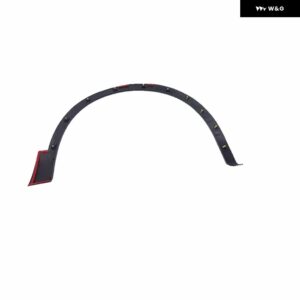 BMW X5 E70 2007 2013 2011 2008 4X サイドホイールアーチフェンダー オートフレアブラック マッドガード ホイール アイブロウ トリム パーツ - Front Right