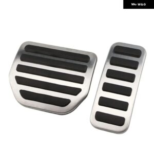 ランドローバー ステンレス フットペダル ディスカバリー 4 LR4 L319 2009 2016 アクセルブレーキレストフットペダル カーパーツ - 2 pcs