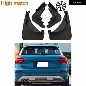 アウディ 4X Q2 2017-23 マッドフラップ マッドガード スプラッシュガード フェンダー フレアフロントリアホイールカー - High Match