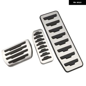 ランドローバー AT MT フットペダル レンジローバー EVOQUE L538 2011 2022 アクセルブレーキレストノンスリップペダル カバー - 3 PCS