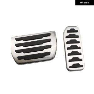 ランドローバー AT MT フットペダル レンジローバー EVOQUE L538 2011 2022 アクセルブレーキレストノンスリップペダル カバー - 2 pcs