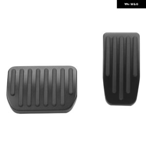 テスラ ペダル カバー モデル 3 Y 2017-23 ガスアクセルブレーキレストノンスリップペダル - 2PCS