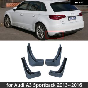 アウディ A3 8V セダン スポーツバック 2013-20 マッドフラップ マッドガード スプラッシュガード フェンダー フロント - Fit Before Facelift2