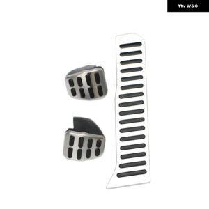 アウディ ペダル TT MK2 8J 2006-14 アクセルブレーキ フットレスト なし穴あけペダル AT MT - 3 PCS