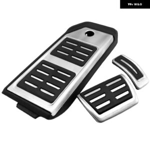 アウディ フットペダル フォルクスワーゲン VW トゥアレグ 7L 7P Q7 Q8 ポルシェ カイエンマカンアクセルブレーキノンスリップドリルなしペダル パッド - 3PCS