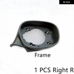 BMW バックミラー カバー サイドリアビューフレームキャップ蓋ガラスレンズ 1 3シリーズ E82 E88 E90 E91 E92 E93 LCI 2009-2012 - 1 PCS Right R Frame