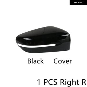 BMW バックミラー インジケータ ー ウィンカーランプ カバー 加熱ガラスレンズフレームアンダーキャップ蓋 3シリーズ G20 G28 2019-2022 - 1 PCS Black Cover R