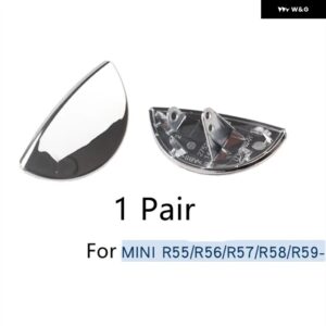 BMW フロントバンパー ヘッドライト ウォッシャーノズルカバー 蓋 ミニクーパー クラブマンカントリーマンR50 R52 R53 R55 R56 R57 R58 R59 R60 R61 - 1 Pair R55 R59