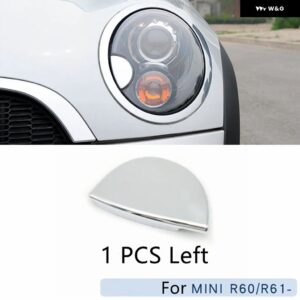 BMW フロントバンパー ヘッドライト ウォッシャーノズルカバー 蓋 ミニクーパー クラブマンカントリーマンR50 R52 R53 R55 R56 R57 R58 R59 R60 R61 - 1 PCS Left R60 R61