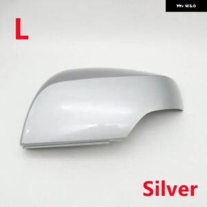 スバル 社外バックミラー カバー ウィンカーライト 付き アウトバック 2015-2018 XV 2013-2016 ラゲシー フォレスター イ - Silver L cap
