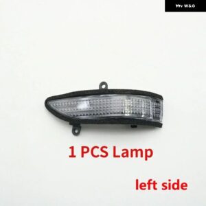 スバル フォレスター SH 2010 2011 2012 ウイングドアサイドミラー アンダーキャップ蓋外側バックミラー カバー ウィンカーライト - 1 PC Left Side Lamp
