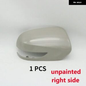 スバル フォレスター SH 2010 2011 2012 ウイングドアサイドミラー アンダーキャップ蓋外側バックミラー カバー ウィンカーライト - 1Right cap unpainted