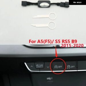 アウディ ストップスタート エンジン システムオフデバイス 制御 センサー A4 B9/A5 F5 /A3 8V/Q5 FY/Q3 8U F3/Q2 S4 S5 RS4 RS5 - For A5 S5 RS5 B9
