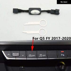 アウディ ストップスタート エンジン システムオフデバイス 制御 センサー A4 B9/A5 F5 /A3 8V/Q5 FY/Q3 8U F3/Q2 S4 S5 RS4 RS5 - For Q5 FY 2017-2020