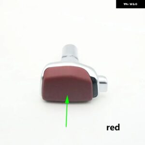 ランドローバー フリーランダー 2 2007 - 2010-15 車自動 ギアシフト ノブレバーシフター ヘッド - red