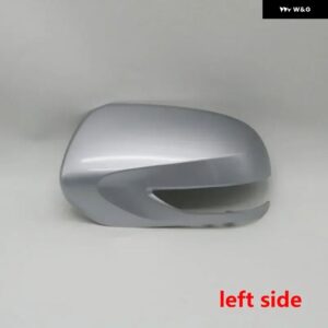 スバル カーウイングドアサイド外側バックミラー カバー キャップ蓋信号灯 フォレスター SH 2010 2011 2012 - silver left side