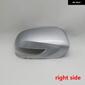 スバル カーウイングドアサイド外側バックミラー カバー キャップ蓋信号灯 フォレスター SH 2010 2011 2012 - silver right side