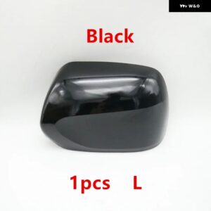 スバル フォレスター SH 2008 2009 2010 ウイングドアサイドミラー アンダーキャップ蓋外側バックミラー カバー - Black Left L