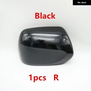 スバル フォレスター SH 2008 2009 2010 ウイングドアサイドミラー アンダーキャップ蓋外側バックミラー カバー - Black Right R