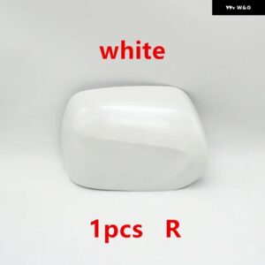 スバル フォレスター SH 2008 2009 2010 ウイングドアサイドミラー アンダーキャップ蓋外側バックミラー カバー - White Right R