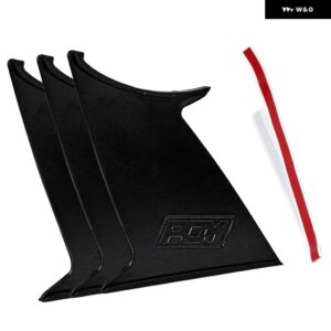スバル スポイラー ウイングスタビライザー STI 2015-18 スポイラー ウイング STIFFI サポート ラリー PQY ロゴワンピース - 3 pieces