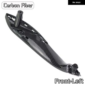 BMW ブラッククリームフロントリア左/右車内 インナードア プルハンドルカバー F30 F80 F31 F32 F33 F35 2013-2018 - CarbonF-Front-Left