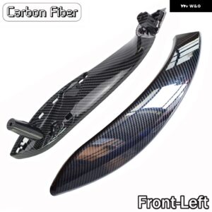 BMW インナードア ハンドルプルトリム カバー カー 3シリーズ 2014-2018 F30 316D 318D 320D F31 320I 325D 51417279312 - CF-Front-Left-Set