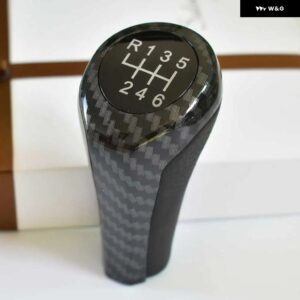 BMW マニュアル 5 6スピード ギアシフト ノブレバーハンドル 1 3 5 6シリーズ E30 E32 E34 E36 E38 E39 E46 E53 E60 E63 E83 E84 E87 - red