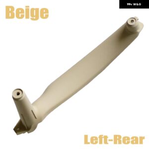 BMW 車右左 インナードア パネル ハンドルプルトリム カバー インテリア E70 X5 E71 E72 X6 SAV 2007-2013 - Beige-Left-Rear