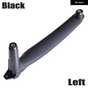 BMW 車 インナードア パネル ハンドルプルトリム カバー E70 X5 E71 E72 X6 2007-2013 カー - BLACK LEFT